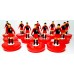 Subbuteo Andrew Table Soccer L'Aquila Calcio 1978-79 on Classic Hasbro bases